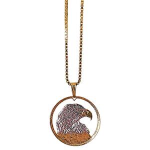 American Bald Eagle Pendant Necklace